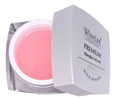 Premium Fiberglas Gel Rose' 50ml